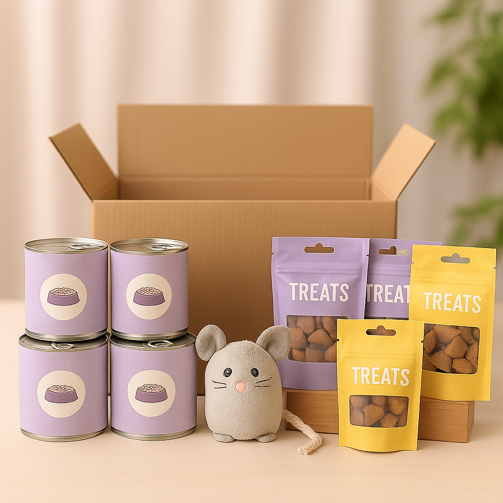 🐱 Katzen-Futterbox (S)