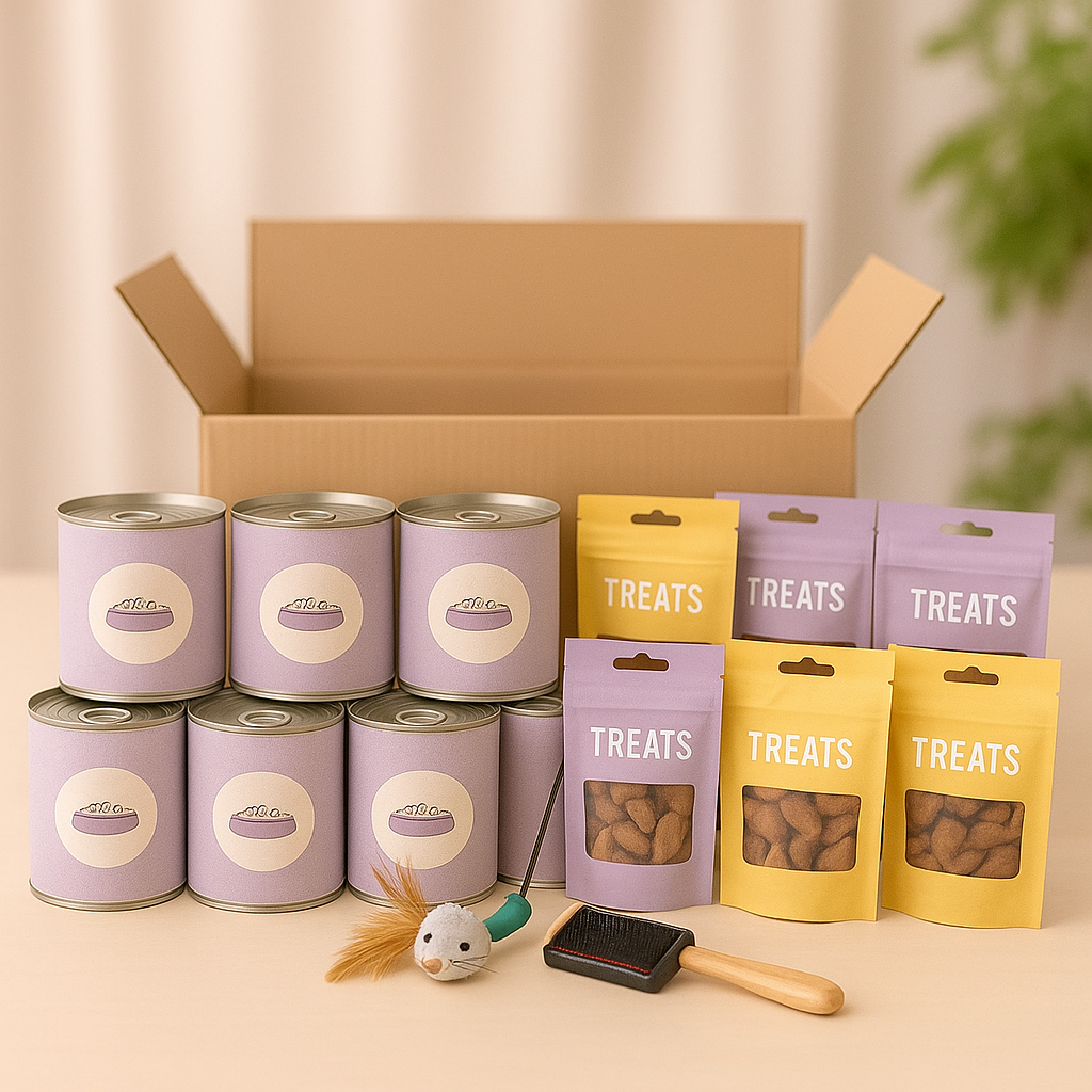 🐱 Katzen-Futterbox (M)