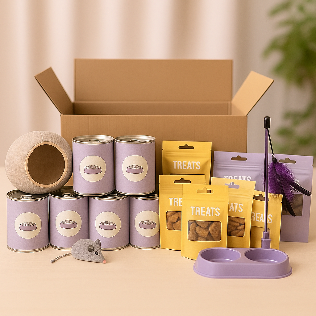 🐱 Katzen-Futterbox (L)